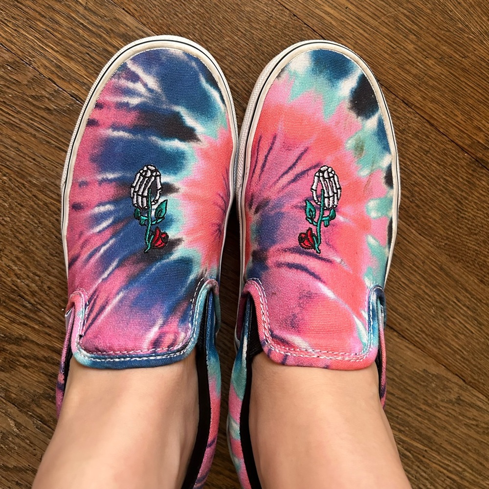 Tie dye vans rare